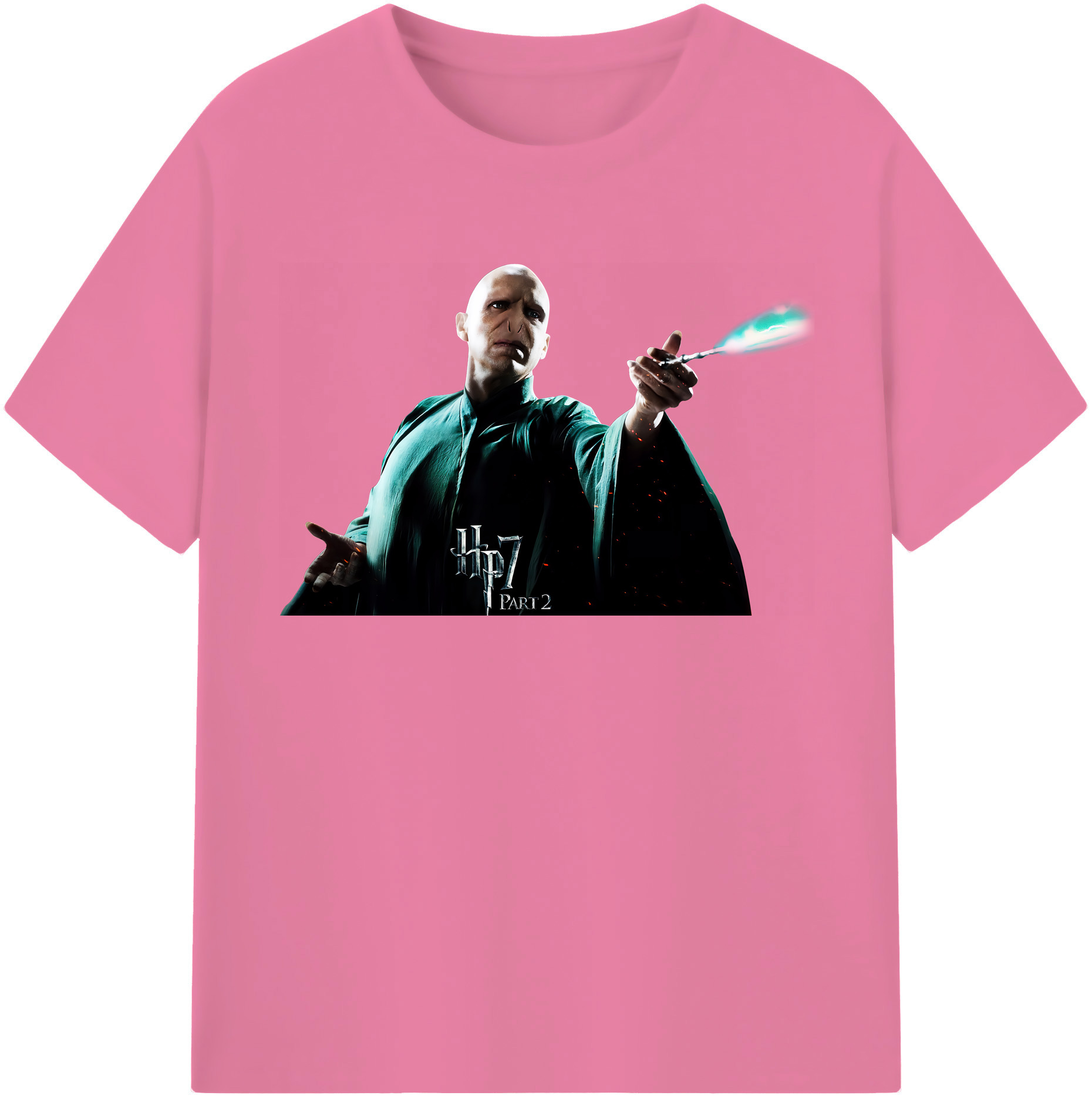 （画像用） Harry Potter ハリー・ポッターシリーズ 綿100％半袖Tシャツ（フロントプリント）